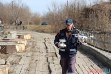 Командно-штабного учения в г.Ирбите по ликвидации чрезвычайной ситуации, связанной с весенним паводком, 14.04.2021 г.