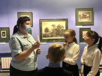 «Зебра» в Музее Гравюры и Рисунка города Ирбита