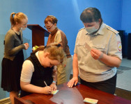 «Зебра» в Музее Гравюры и Рисунка города Ирбита