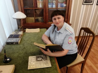 Сотрудники полиции Ирбита на экскурсии в Культурном центре имени Г.А. Речкалова