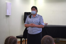 Сотрудники Госавтоинспекции Ирбита посетили "Ирбитскую районную детскую школу искусств"