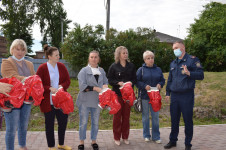 Этап одевания СИЗ сотрудниками