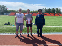 Соревнования по легкой атлетике среди спортсменов Артемовского пожарно-спасательного гарнизона