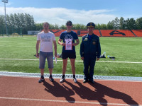 Соревнования по легкой атлетике среди спортсменов Артемовского пожарно-спасательного гарнизона