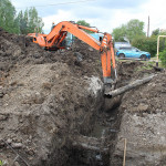 Строительство физкультурно-оздоровительного комплекса в поселке Пионерском идет с опережением