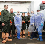 На Ирбитской птицефабрике прошли учения по ликвидации эпизоотии гриппа птиц