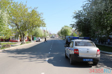 Выгорание остатков газа из подземного резервуара. 13.05.2021 г. Ирбит, ул. Советская, 59