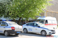 Выгорание остатков газа из подземного резервуара. 13.05.2021 г. Ирбит, ул. Советская, 59