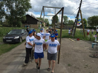 В поселке Кирпичного завода ЛДПР установила спортивную площадку