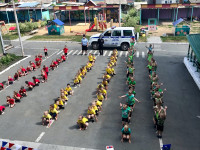 Сотрудников Госавтоинспекции Ирбита необычно поздравили с предстоящим юбилеем ГИБДД