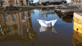 Как проплыть по тротуару, или благоустройство по-Ирбитски