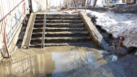 Как проплыть по тротуару, или благоустройство по-Ирбитски