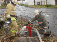 Вода – оружие пожарных
