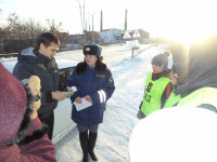 В Ирбите полицейские совместно с школьниками провели акцию «Внимание, переезд!»