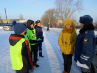 В Ирбите полицейские совместно с школьниками провели акцию «Внимание, переезд!»