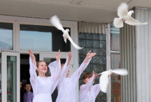 Аллея памяти от пожарных добровольцев