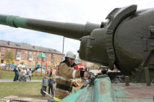 Аллея памяти от пожарных добровольцев