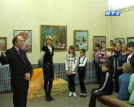 Открытие персональной выставки