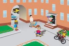 ГИБДД вновь обращает внимание водителей на проблему наездов на детей-пешеходов