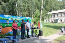 И вновь в Салюте гости из пожарной охраны