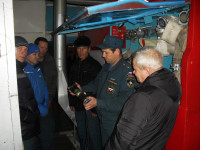 Экскурсия для ветеранов, работавших в пожарной охране