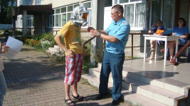 «Юные пожарные» в Ирбитском центре социальной помощи семье и детям