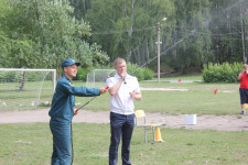 И вновь в Салюте гости из пожарной охраны