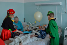 Десант добра школы-студии мим клоунады