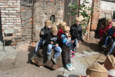 Ребята из детского сада №14 отметили День Победы в музее народного быта