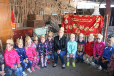 Ребята из детского сада №14 отметили День Победы в музее народного быта