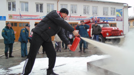 День открытых дверей в пожарной части