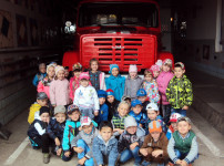 Экскурсия в пожарную часть!