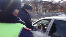 Автоледи были приятно удивлены сотрудниками ГИБДД г. Ирбита