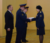 В СИЗО-2 прошло торжественное построение, посвященное празднованию Дня работников СИЗО и тюрем