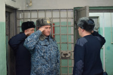 Ирбитское СИЗО проверил начальник ГУФСИН России по Свердловской области генерал-лейтенант внутренней службы Сергей Худорожков