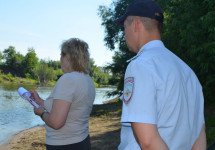 Полиция Ирбита на страже безопасности отдыхающих близ водоёмов граждан