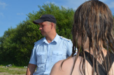 Полиция Ирбита на страже безопасности отдыхающих близ водоёмов граждан