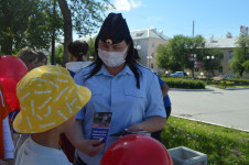 Госавтоинспекция Ирбита проводит традиционную акцию «ПДД на асфальте»