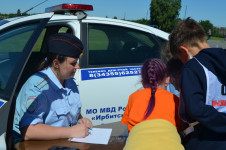  В Ирбитском районе состоялся районный этап Всероссийского конкурса «Безопасное колесо - 2021»