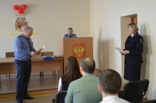 В Ирбите следователей поздравили с профессиональным праздником