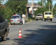 Погоня закончилась аварией