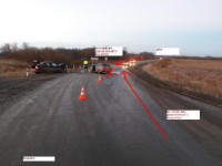 Водитель при повороте налево не пропустил встречный автомобиль