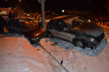ДТП на перекрестке улиц Комсомольская и Александра Матросова