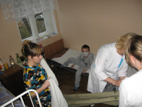 Учебная тренировка по эвакуации пациентов и персонала инфекционного отделения ГБУЗ СО «Ирбитская ЦГБ»