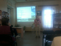 В центральной городской библиотеке состоялся показ фильмов о театре