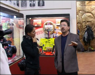 Французская байкерша в Ирбите