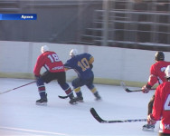 Товарищеский матч по хоккею