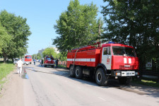 Пожар в жилом доме по улице Первомайской