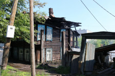 Пожар в жилом доме по улице Первомайской