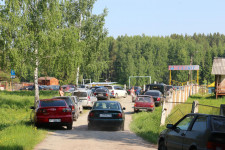 Первая смена заехала в Салют